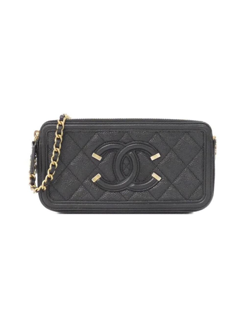 Chanel Chain Shoulder Bag Black